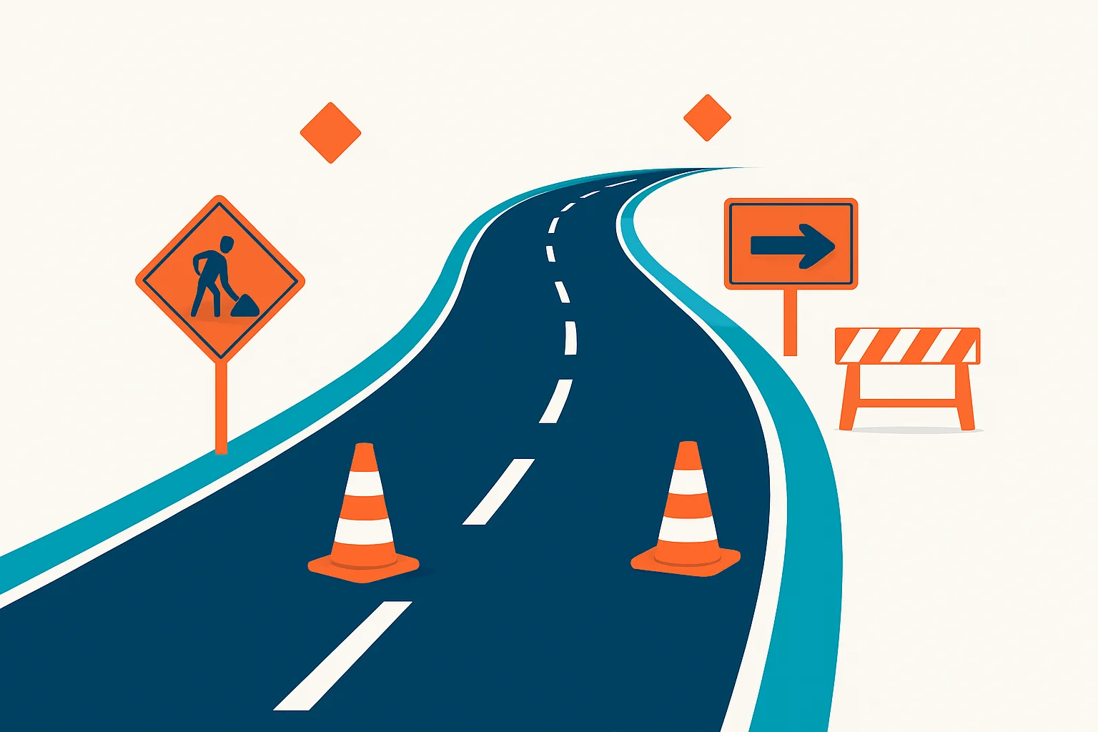 The road is good but not finished everywhere. Plan your route around the known construction zones.