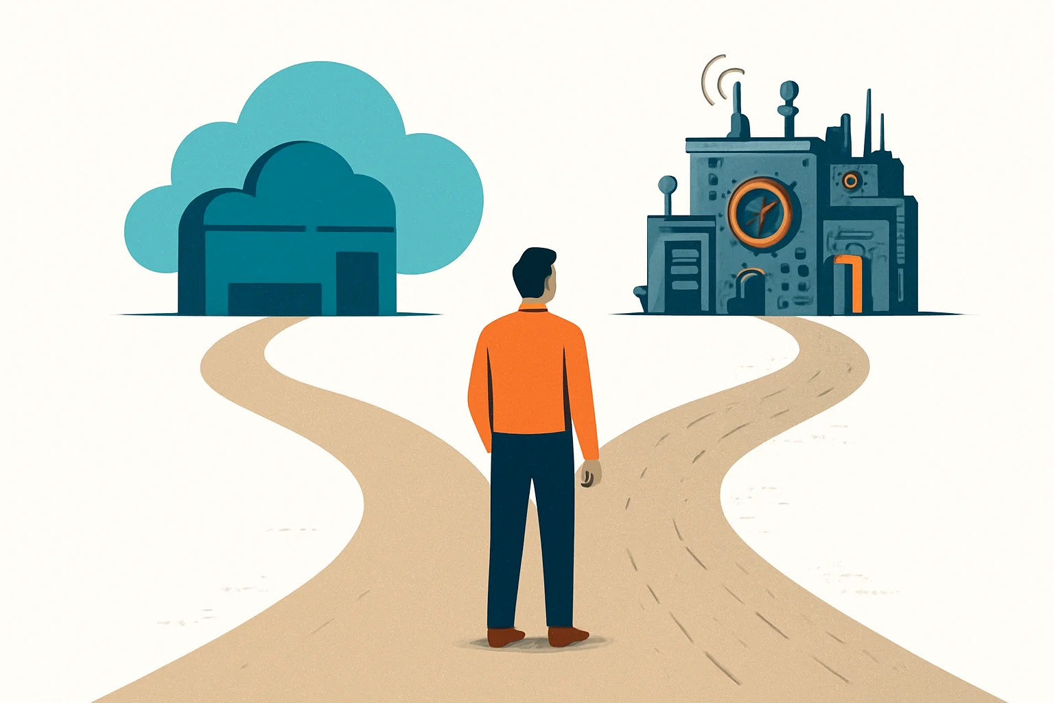 Managed cloud-native or specialised vendor appliance: both paths are valid, the right choice depends on your requirements.